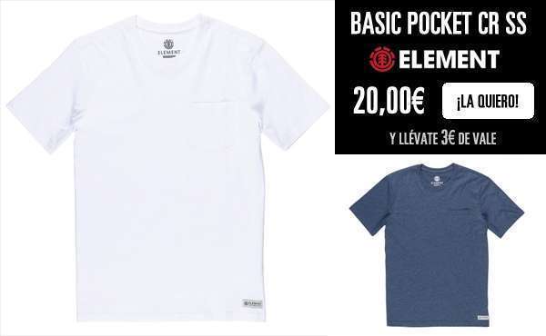Camiseta Basic Pocket Element