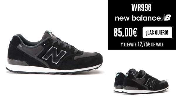 Zapatillas New Balance WR996 por 85€