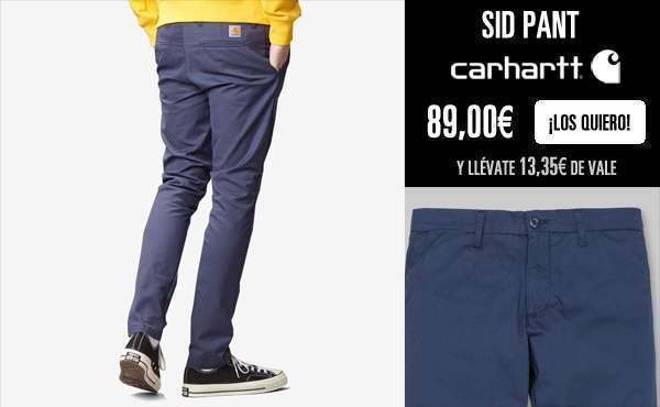 Sid Pant de Carhartt, pantalones chinos por 89€