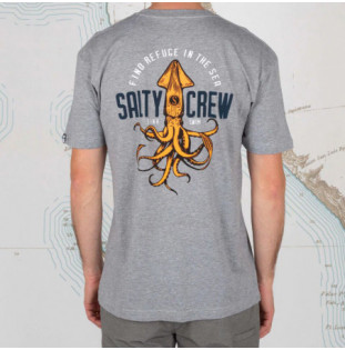 Camiseta Salty Crew: Colossal Premium SS Tee (Athletic Heather) Salty Crew - 1