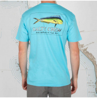 Camiseta Salty Crew: El Dorado Prenium SS Tee (Pacific Blue)