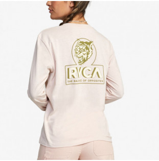 Camiseta RVCA: Rvca Relaxed LS (Blush) RVCA - 1