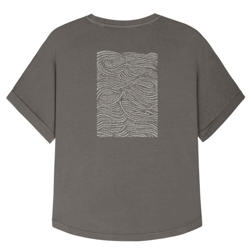 Camiseta Atlas: Haizea (G Dyed Mid Anthracite)
