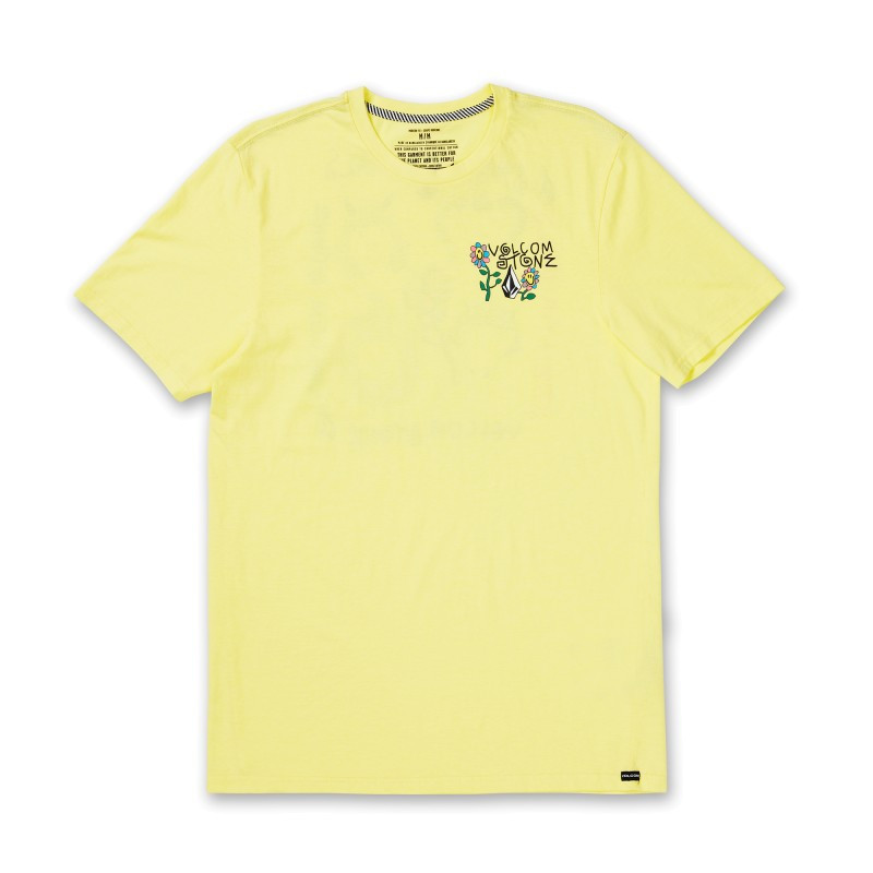 Camiseta Volcom: Surf Vitals Animal SST (Glimmer Yellow)
