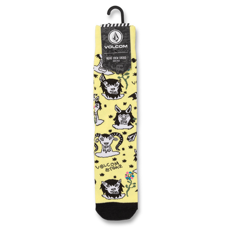 Calcetines Volcom: Surf Vitals Ozzy Sock (Glimmer Yellow)