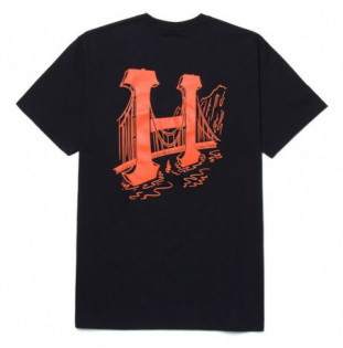 Camiseta HUF: Golden Gate Classic H SS Tee (Black)