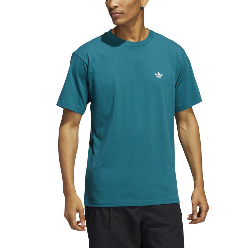 Gastos No de moda Especial Camiseta outlet Adidas Skateboarding 4 Logo SS Tee Leg Teal Wht | Atlas  Stoked