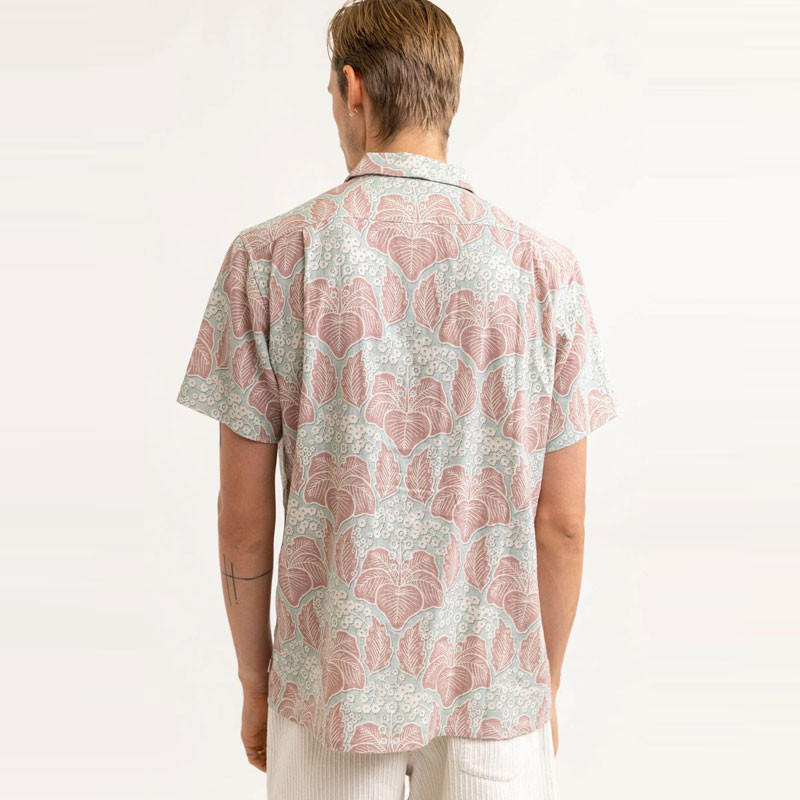 Camisa Rhythm: Demask SS Shirt (Sage)