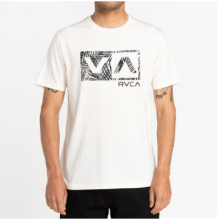 Camiseta RVCA: Balance Box (Antique White)