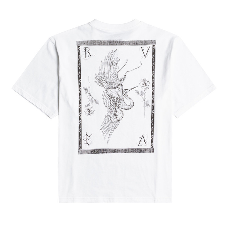 Camiseta RVCA: Crane SS (White)