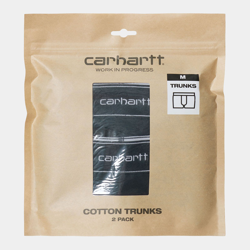 Boxer Carhartt: Cotton Trunks (Black Black)