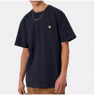 Camiseta Carhartt: SS Chase T Shirt (Dark Navy Gold) Carhartt - 1