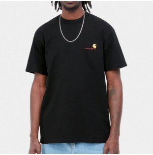 Camiseta Carhartt: SS American Script T Shirt (Black) Carhartt - 1