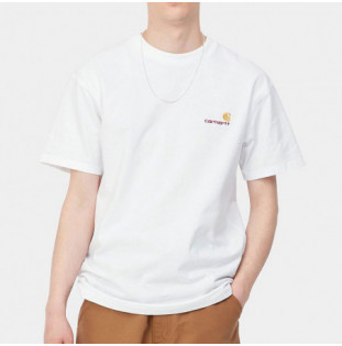 Camiseta Carhartt: SS American Script T Shirt (White) Carhartt - 1