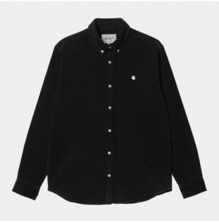 Camisa Carhartt: LS Madison Cord Shirt (Black Wax) Carhartt - 1