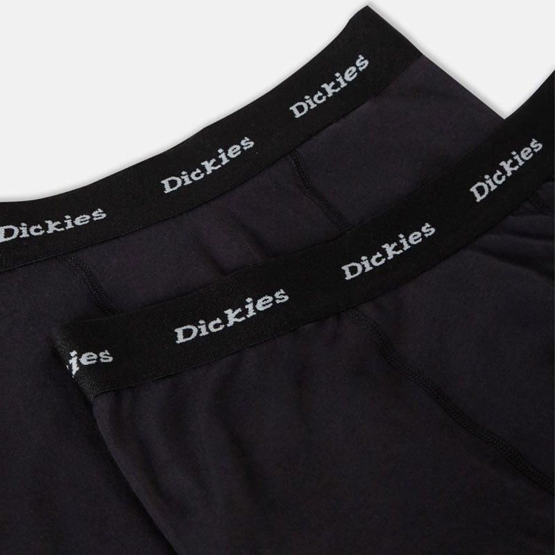 Boxer Dickies: Dickies 2 Pack Trunks (Black)