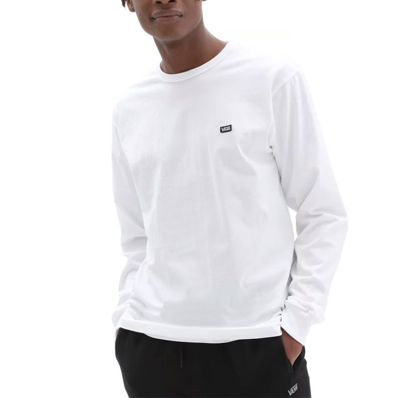 Camiseta Vans: MN Off The Wall Classic LS (White)
