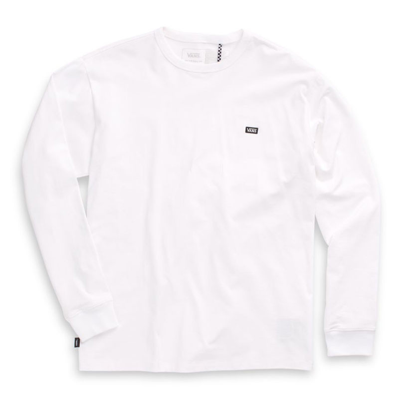Camiseta Vans: MN Off The Wall Classic LS (White)