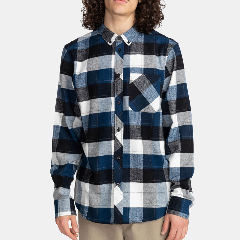 Camisa Element: Lumber (Ecl Nvy Off Whi)