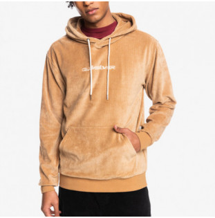 Sudadera Quiksilver: Knitted Cord Hoodie (Tannin) Quiksilver - 1