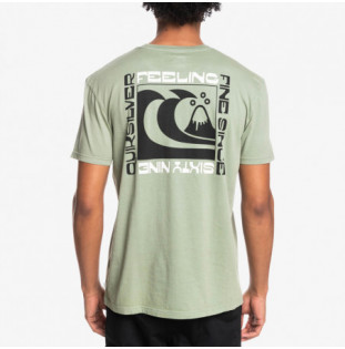 Camiseta Quiksilver: Wavy Minds (Loden Frost) Quiksilver - 1