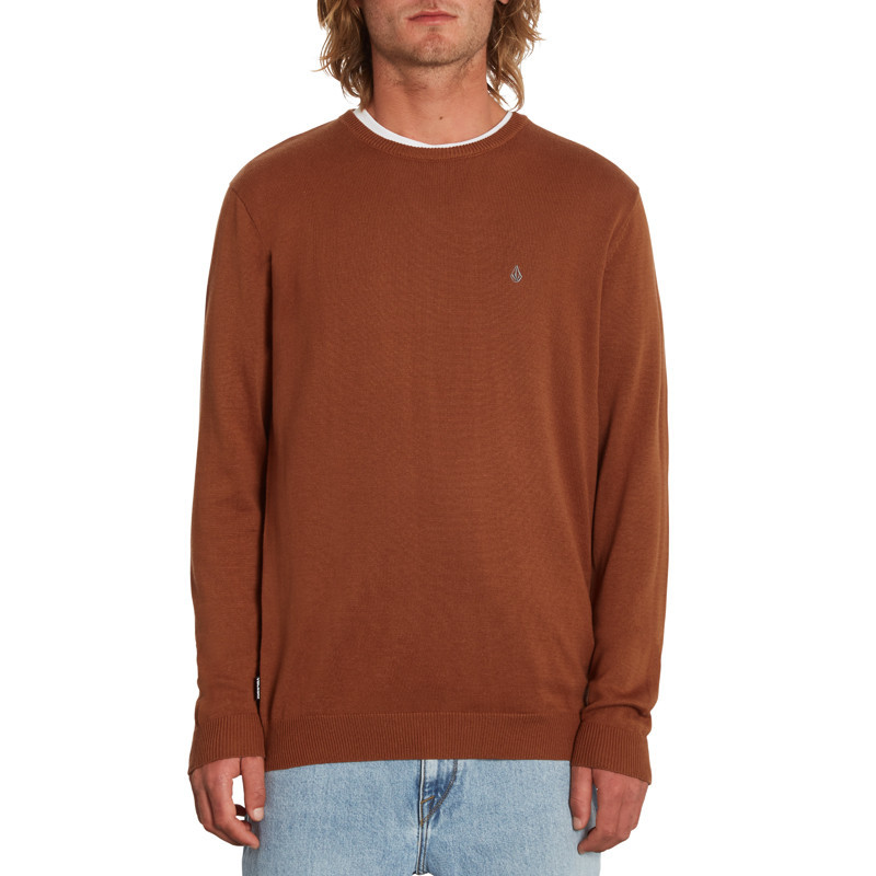 Jersey Volcom: Uperstand Sweater (Mocha)