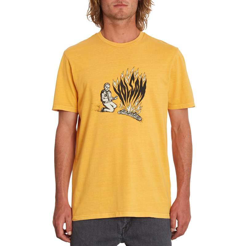 Camiseta Volcom: Burnher Pw SSt (Sunburst)