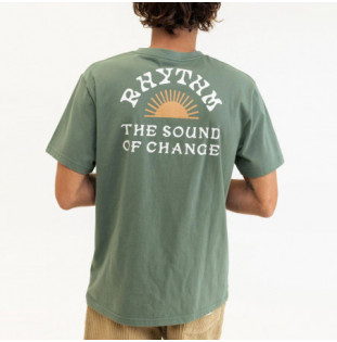 Camiseta Rhythm: Awake SS T Shirt (Agave) Rhythm - 1