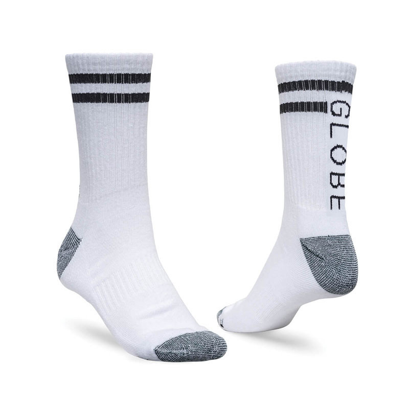 Calcetines Globe: Carter Crew Sock 5 Pack (White)