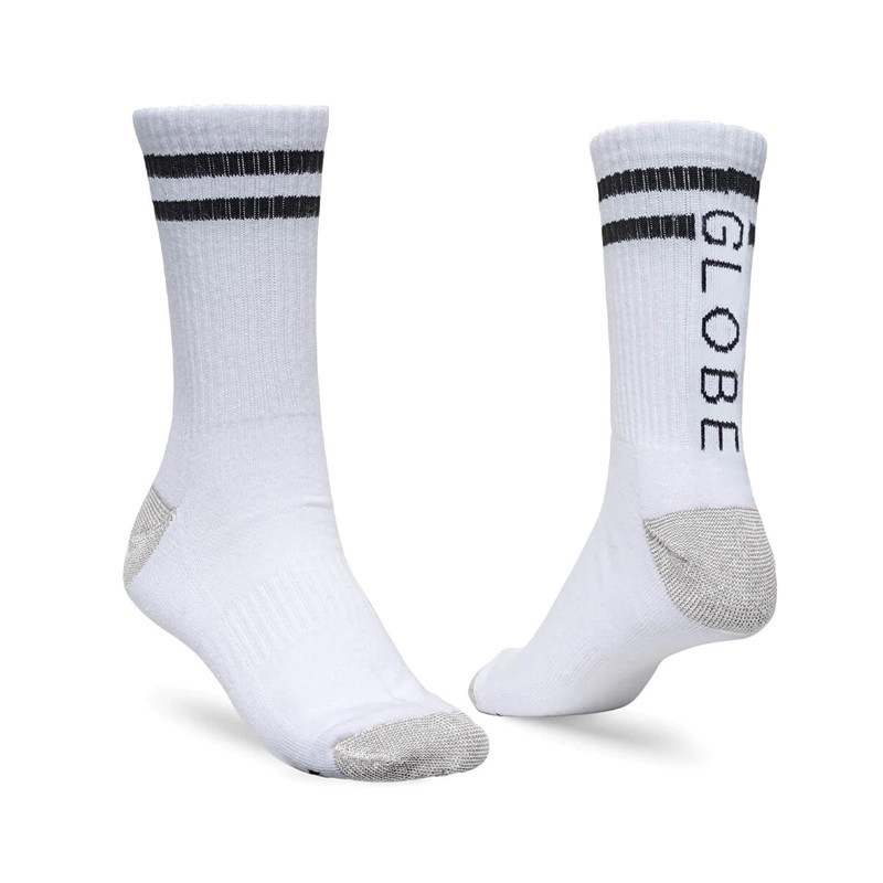 Calcetines Globe: Carter Crew Sock 5 Pack (White)