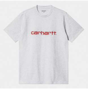 Camiseta Carhartt: SS Script T Shirt (Ash Heather Rocket) Carhartt - 1