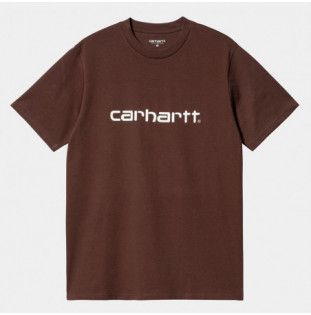 Camiseta Carhartt: SS Script T Shirt (Ale Wax) Carhartt - 1