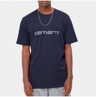 Camiseta Carhartt: SS Script T Shirt (Enzian Misty Sky) Carhartt - 1
