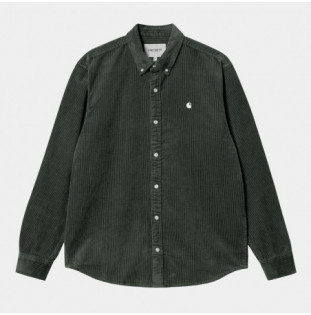 Camisa Carhartt: LS Madison Cord Shirt (Boxwood Wax) Carhartt - 1