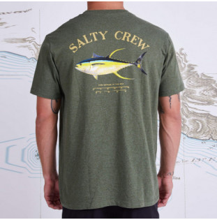 Camiseta Salty Crew: Ahi Mount SS Tee (Forest Heather) Salty Crew - 1