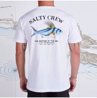 Camiseta Salty Crew: Rooster Premium SS Tee (White) Salty Crew - 1