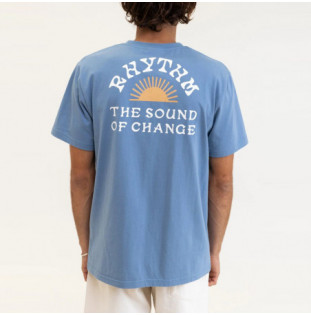 Camiseta Rhythm: Awake SS T Shirt (Mineral Blue) Rhythm - 1