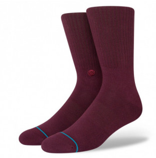 Calcetines Stance: Icon (Burgundy) Stance - 1