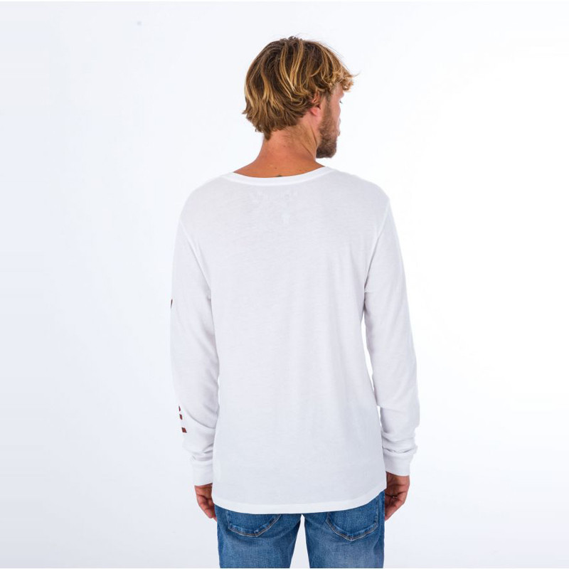Camiseta Hurley: Evd OaO Icon LS (White)