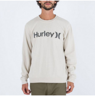 Sudadera Hurley: OaO Solid Summer Fleece Crew (Bone) Hurley - 1