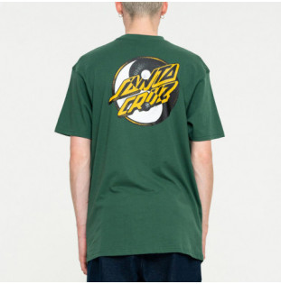 Camiseta Santa Cruz: Yin Yang Dot T Shirt (Cedar) Santa Cruz - 1