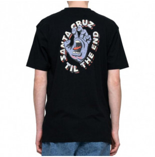 Camiseta Santa Cruz: Til The End Hand T Shirt (Black) Santa Cruz - 1