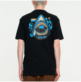 Camiseta Santa Cruz: Shark Trip T Shirt (Black) Santa Cruz - 1