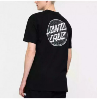 Camiseta Santa Cruz: Alive Dot T Shirt (Black) Santa Cruz - 1