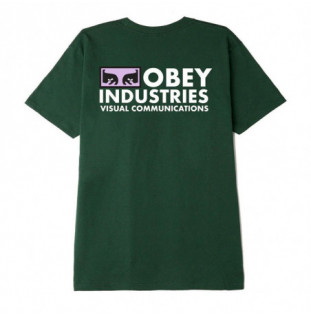 Camiseta Obey: Obey Visual Communications (Forest Green) Obey - 1