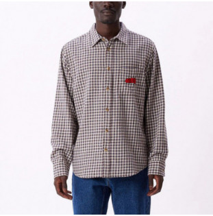 Camisa Obey: Sid Woven (Unbleached Multi) Obey - 1