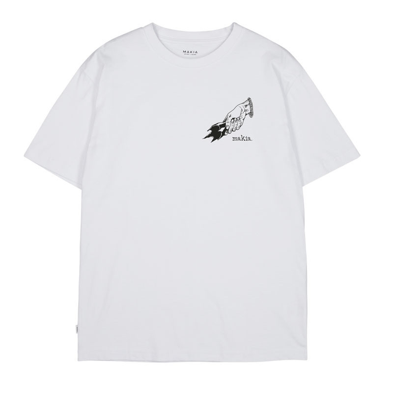 Camiseta Makia: Deadcity T Shirt (White)