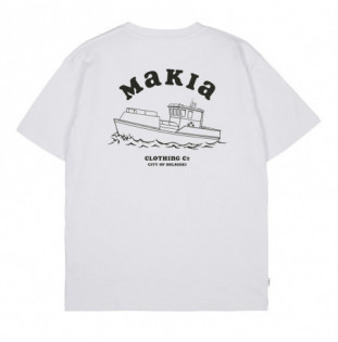 Camiseta Makia: Boat T Shirt (White) Makia - 1