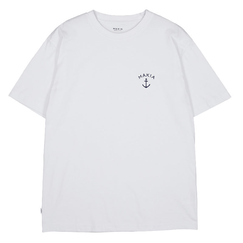 Camiseta Makia: Folke T Shirt (White)