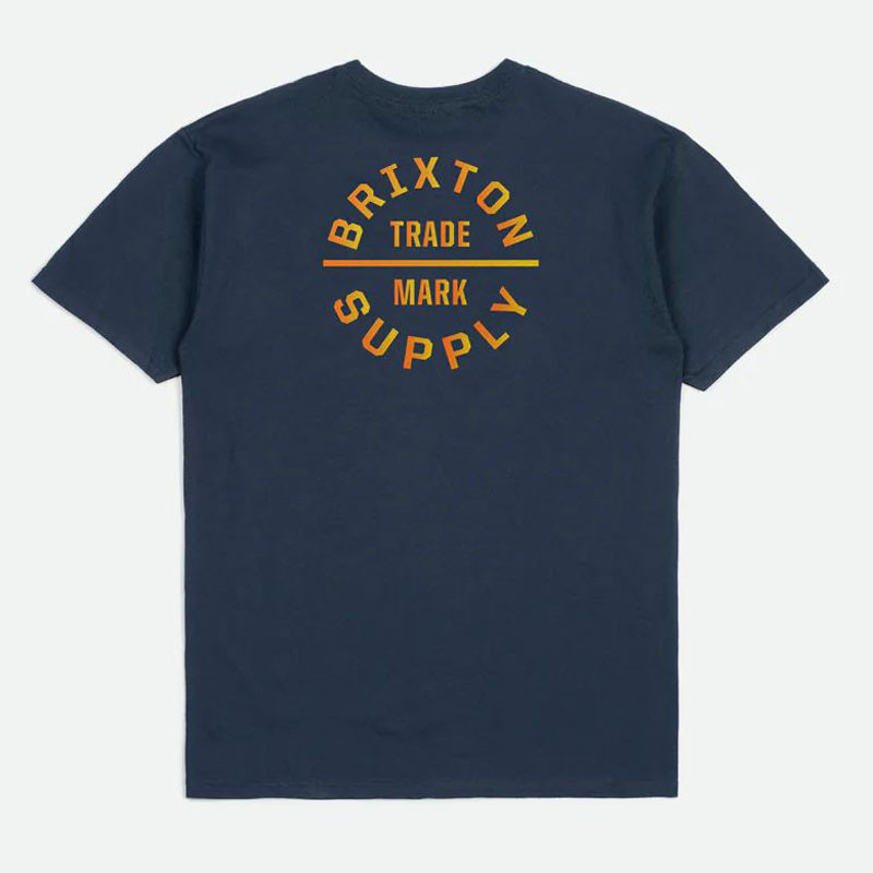 Camiseta Brixton: Oath V SS Stt (Moonlit Ocean 3D)